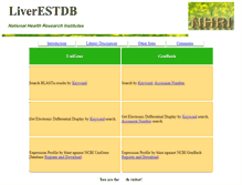 Tablet Screenshot of lestdb.nhri.org.tw